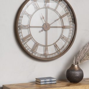 Skeleton wall clock, 80cm